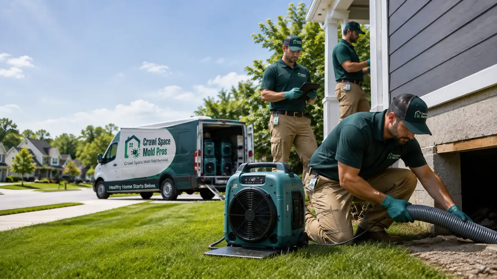 Crawl Space Mold Removal in Schertz, TX